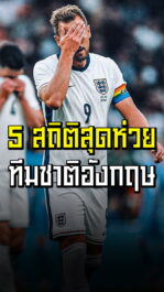 5 สถิติสุดห่วย หลังทีมชาติอังกฤษ แพ้ไอร์แลนด์ 1-0 ก่อนลุยยูโร 2024